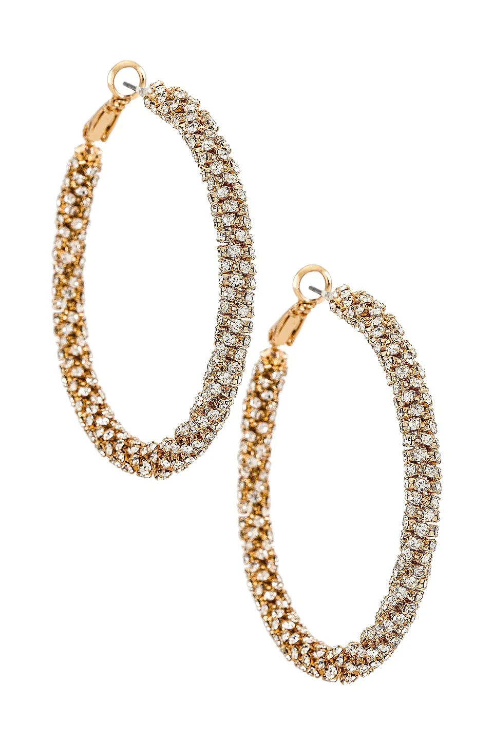 Crystal Hoop Earrings Crystal Hoop Earrings