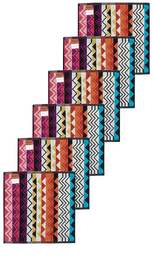 Missoni Home Giacomo Face Towel 6 Piece Set | Thumbnail 2