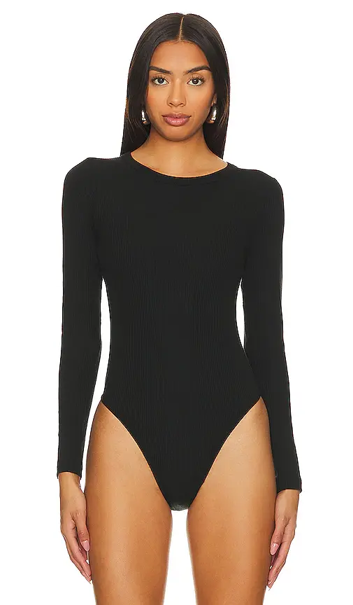 PISTOLA Bailey Long Sleeve Crew Neck Bodysuit | Thumbnail 2 PISTOLA Bailey Long Sleeve Crew Neck Bodysuit | Thumbnail 2