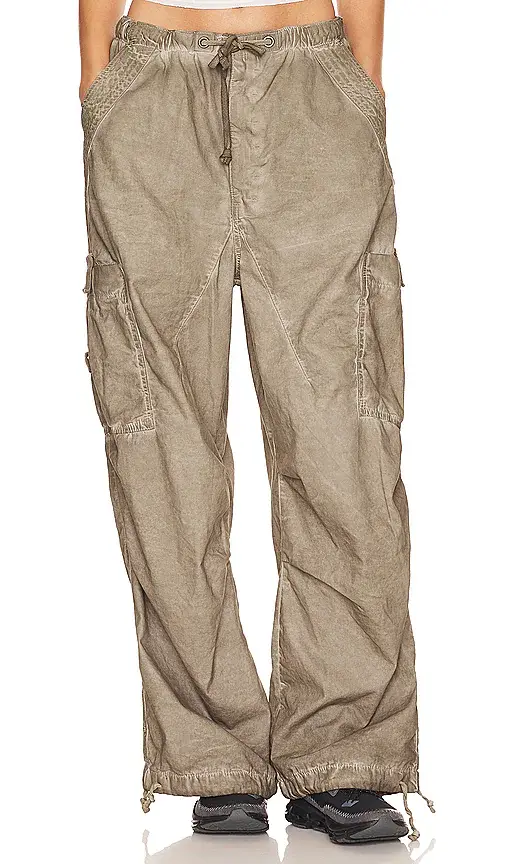 Jaded London Oil Wash Parachute Pants | Image 1 Jaded London Oil Wash Parachute Pants | Image 1