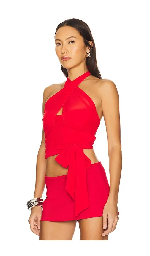 MAJORELLE Charlize Halter Top | Thumbnail 2