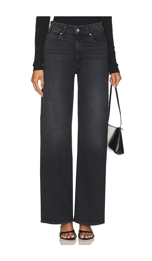 PAIGE Sasha Wide Leg Jeans | Image 1 PAIGE Sasha Wide Leg Jeans | Image 1