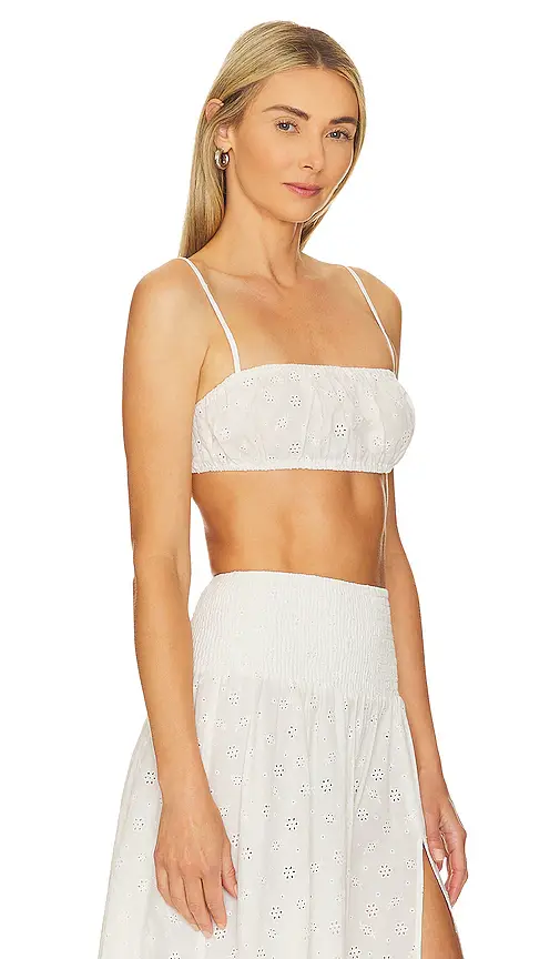 WeWoreWhat Ruched Bra Top | Thumbnail 2