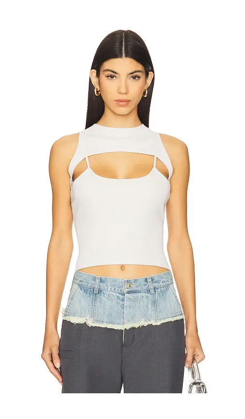 PRIVATE POLICY Mesh Harness Tank Top | Image 1 PRIVATE POLICY Mesh Harness Tank Top | Image 1