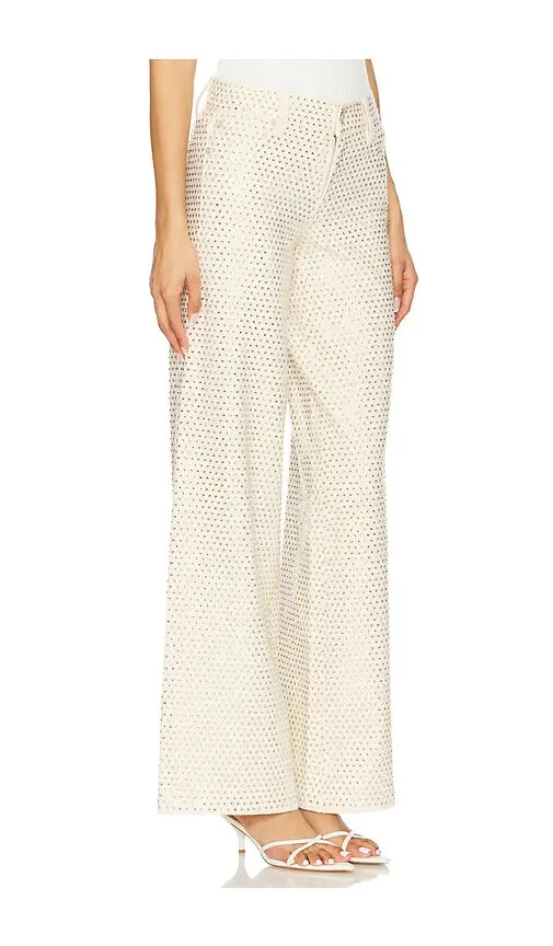 Alice + Olivia Alice + Olivia Trish Low Rise Embellished Baggy Jeans | Thumbnail 2 Alice + Olivia Alice + Olivia Trish Low Rise Embellished Baggy Jeans | Thumbnail 2
