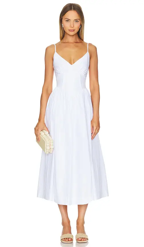 NICHOLAS Becker Princess Waist Midi Dress | Image 1 NICHOLAS Becker Princess Waist Midi Dress | Image 1