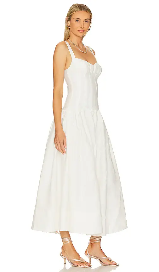 NICHOLAS Makenna Drop Waist Corset Midi Dress | Thumbnail 2 NICHOLAS Makenna Drop Waist Corset Midi Dress | Thumbnail 2