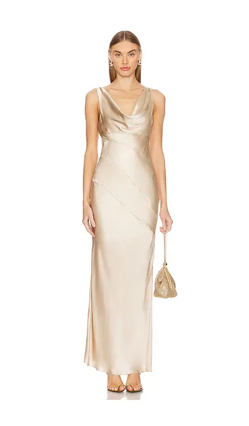 NICHOLAS Sally Cowl Neck Maxi Dress | Thumbnail 2 NICHOLAS Sally Cowl Neck Maxi Dress | Thumbnail 2