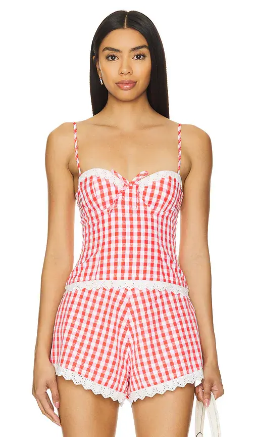 MAJORELLE Peggy Bustier Top | Image 1 MAJORELLE Peggy Bustier Top | Image 1