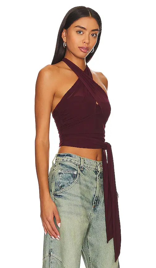 MAJORELLE Charlize Halter Top | Thumbnail 2