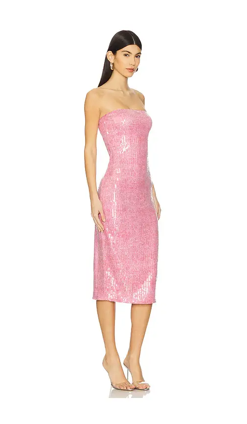 susana monaco Clear Sequin Knit Tube Dress | Thumbnail 2