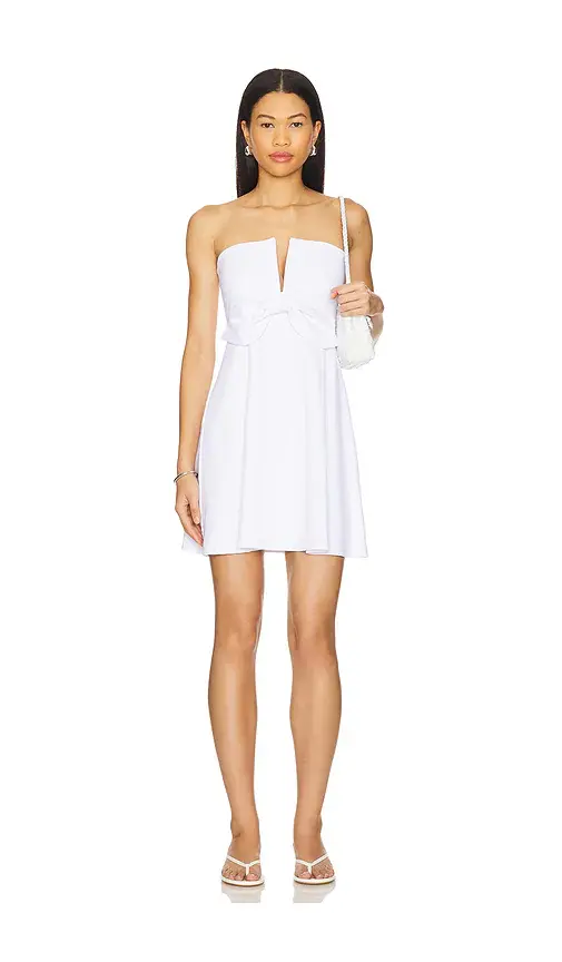 susana monaco V Wire Bow Dress | Image 1 susana monaco V Wire Bow Dress | Image 1