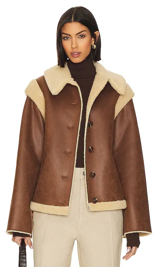 LPA Bona Sherpa Jacket | Image 1 LPA Bona Sherpa Jacket | Image 1