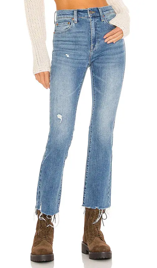 Pistola Lennon High Rise Cropped Boot Jeans | Image 1 Pistola Lennon High Rise Cropped Boot Jeans | Image 1