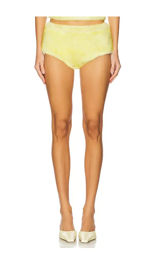 CULTNAKED Micro Faux Fur Shorts | Image 1 CULTNAKED Micro Faux Fur Shorts | Image 1