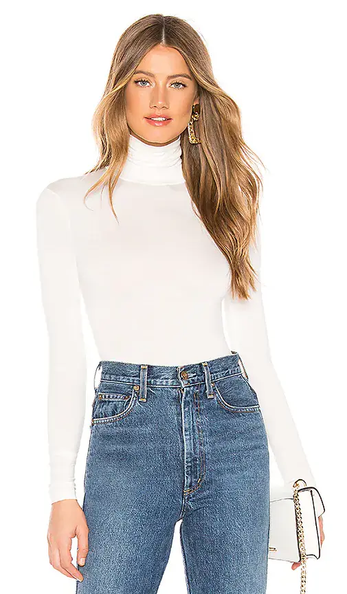 superdown Zelda Mock Neck Bodysuit | Image 1 superdown Zelda Mock Neck Bodysuit | Image 1