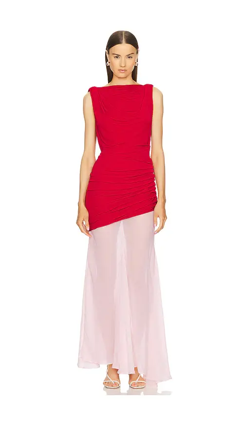 L'Academie Enoa Midi Dress