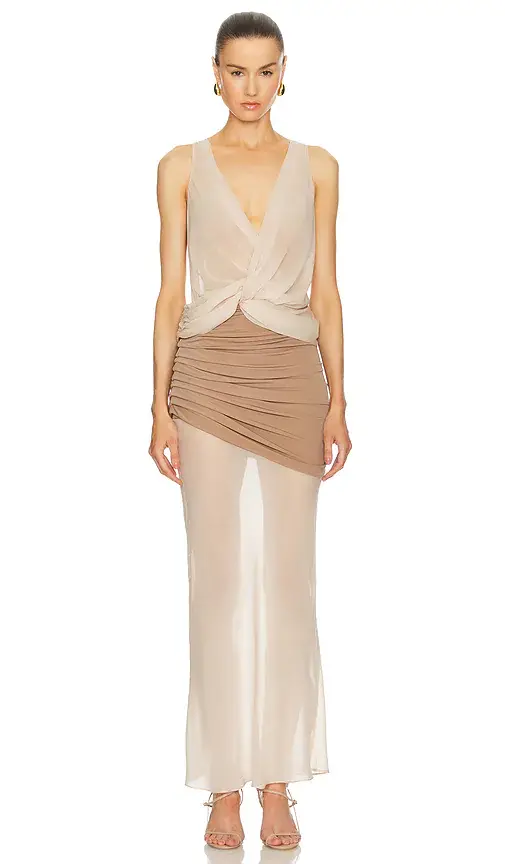 L'Academie Marin Midi Dress | Image 1 L'Academie Marin Midi Dress | Image 1