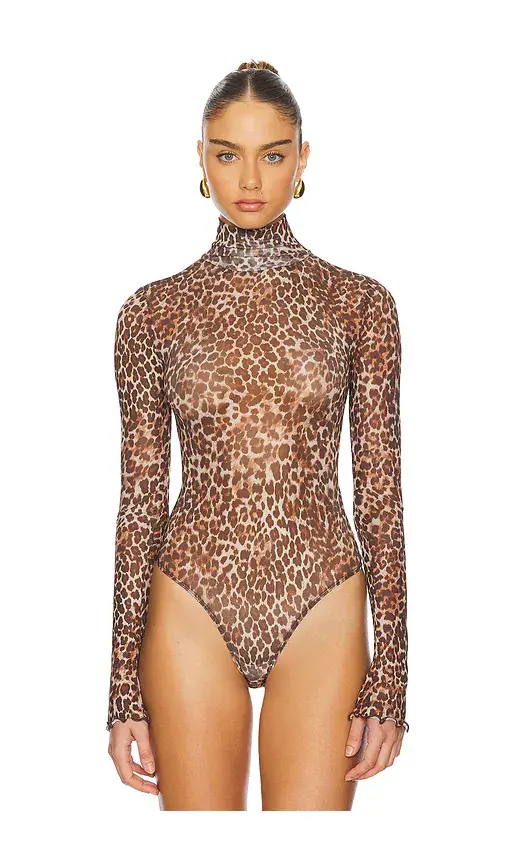 NBD Mira Sheer Bodysuit | Thumbnail 2 NBD Mira Sheer Bodysuit | Thumbnail 2