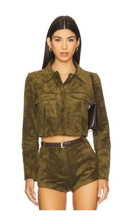 Amanda Uprichard x REVOLVE Lucas Suede Jacket