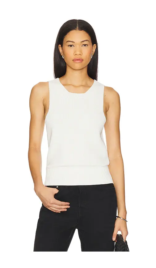 EAVES Lavanda Sleeveless Knit Top | Image 1 EAVES Lavanda Sleeveless Knit Top | Image 1