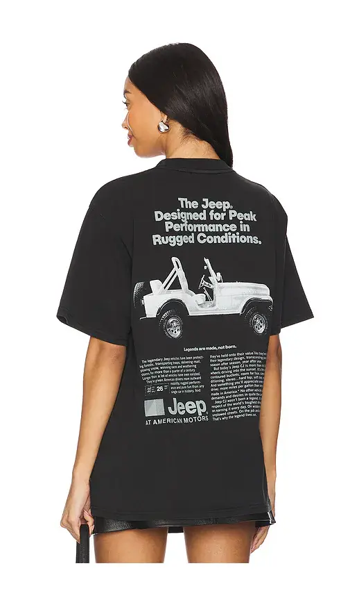 Philcos Jeep Legends Are Made, Not Born Boxy Tee