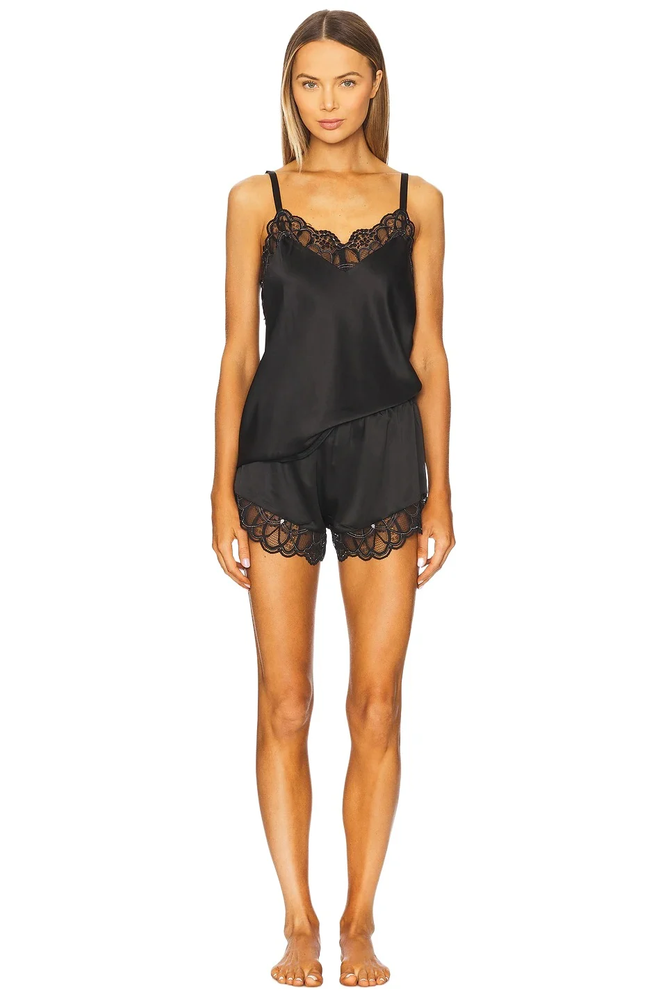 Flora Nikrooz Gabby Charmeuse Cami & Tap
