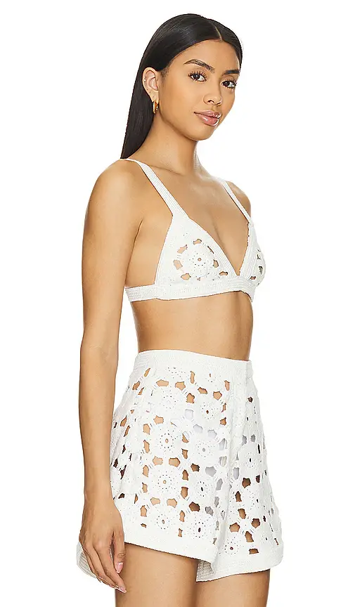 Sau Lee Myko Crochet Bralette | Thumbnail 2