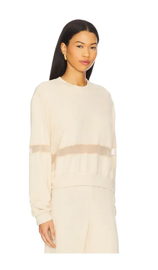 Michael Lauren Inacio Crop Crew Neck | Thumbnail 2 Michael Lauren Inacio Crop Crew Neck | Thumbnail 2
