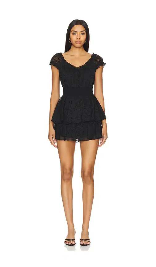 Alice + Olivia Alice + Olivia Gracie Romper | Image 1 Alice + Olivia Alice + Olivia Gracie Romper | Image 1