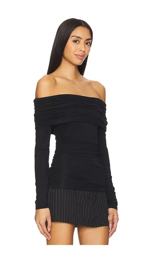 Rag & Bone Luca Off Shoulder Long Sleeve | Thumbnail 2 Rag & Bone Luca Off Shoulder Long Sleeve | Thumbnail 2