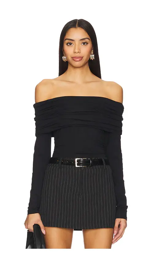 Luca Off Shoulder Long Sleeve