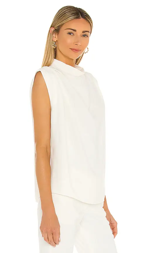 Amanda Uprichard Sleeveless Fabienne Top | Thumbnail 2