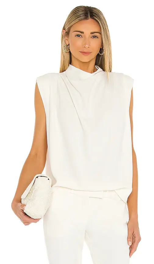 Amanda Uprichard Sleeveless Fabienne Top | Image 1 Amanda Uprichard Sleeveless Fabienne Top | Image 1