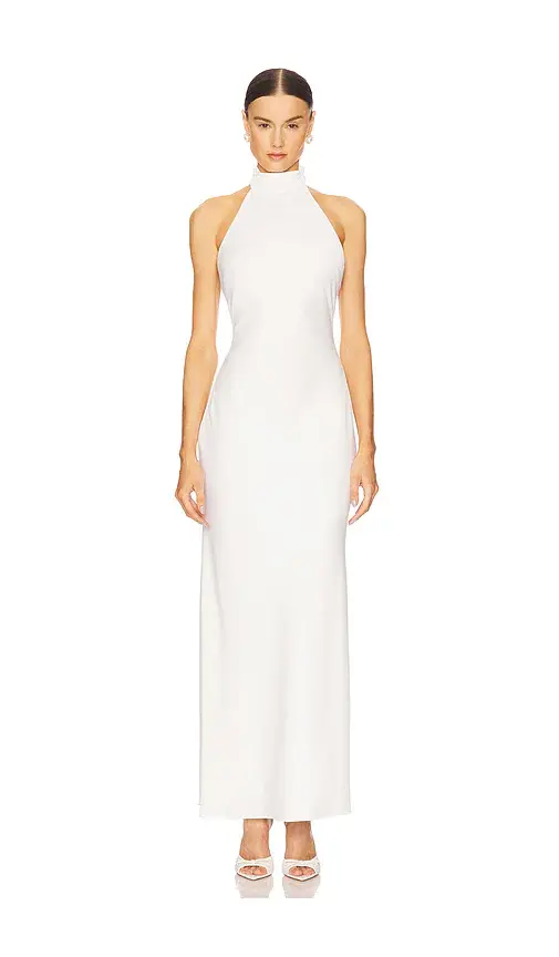Misha x REVOLVE Evianna Satin Gown