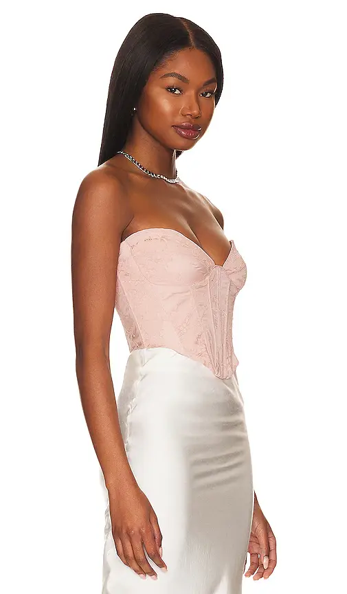 Bardot Ellie Lace Corset Top | Thumbnail 2 Bardot Ellie Lace Corset Top | Thumbnail 2