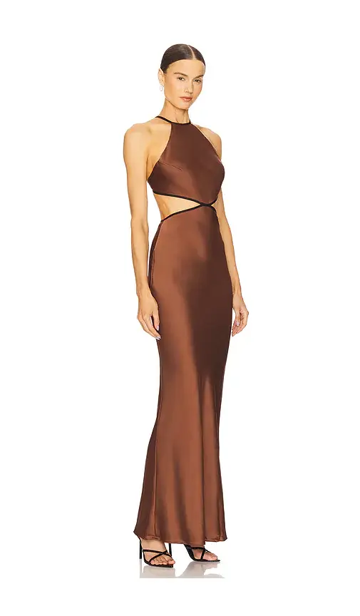 Misha Edem Backless Maxi Dress | Thumbnail 2 Misha Edem Backless Maxi Dress | Thumbnail 2