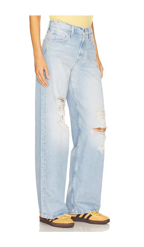 Mother The Spinner Zip Sneak Jeans | Thumbnail 2 Mother The Spinner Zip Sneak Jeans | Thumbnail 2