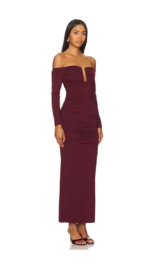MISHA x REVOLVE Raelynn Slinky Midi Dress | Thumbnail 2