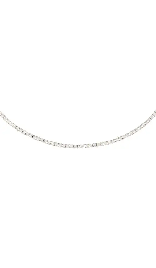 By Adina Eden Thin Tennis Choker | Thumbnail 2 By Adina Eden Thin Tennis Choker | Thumbnail 2