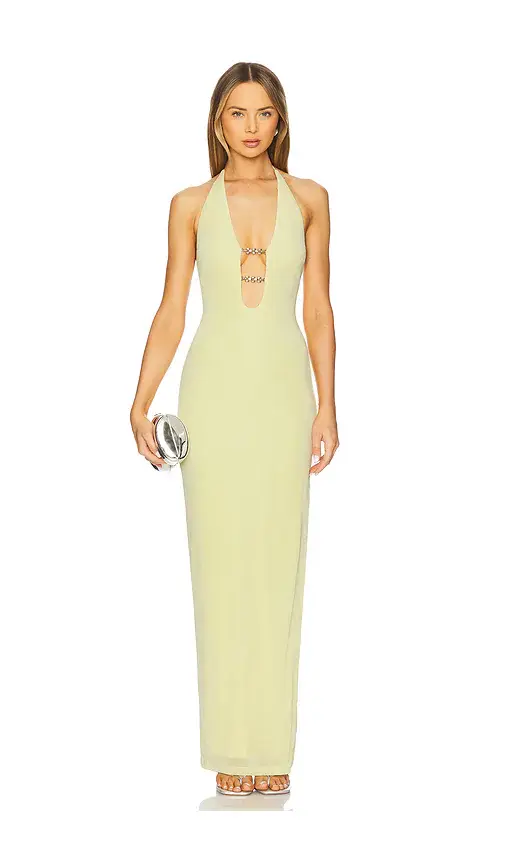 Misha Yesenia Slinky Maxi Dress | Thumbnail 2