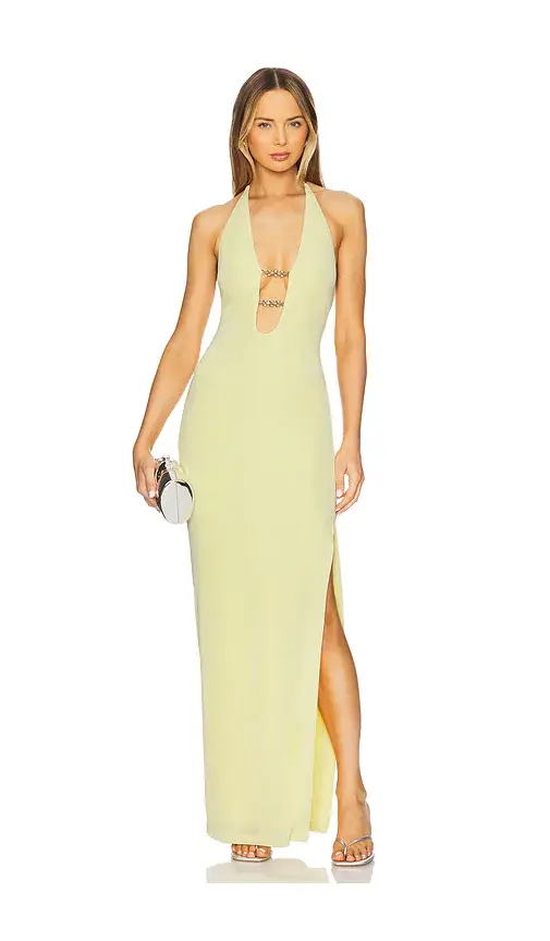 MISHA Yesenia Slinky Maxi Dress | Image 1 MISHA Yesenia Slinky Maxi Dress | Image 1