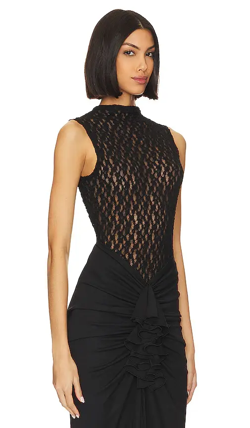 BUCI Sheer Lace Tank | Thumbnail 2