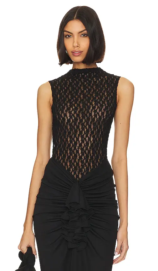 BUCI Sheer Lace Tank | Image 1 BUCI Sheer Lace Tank | Image 1