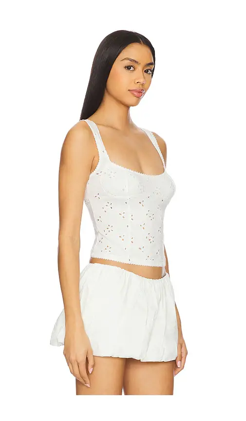 Free People Full Bloom Eyelet Cami | Thumbnail 2 Free People Full Bloom Eyelet Cami | Thumbnail 2