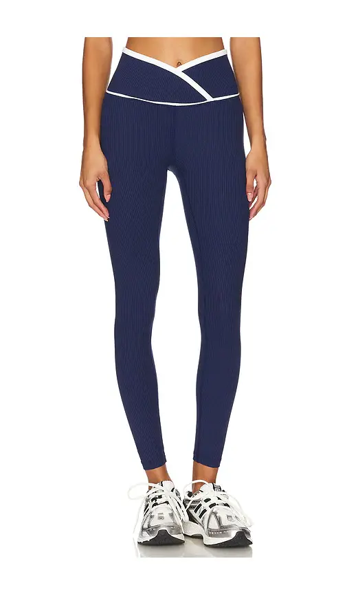 YEAR OF OURS Ribbed Two Tone Veronica Legging | Image 1 YEAR OF OURS Ribbed Two Tone Veronica Legging | Image 1