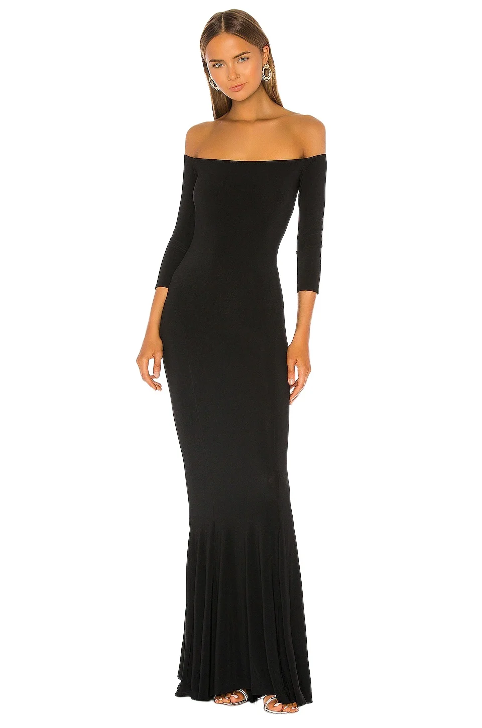 Off the Shoulder Fishtail Gown