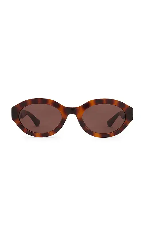 Gucci Oval Sunglasses | Image 1 Gucci Oval Sunglasses | Image 1