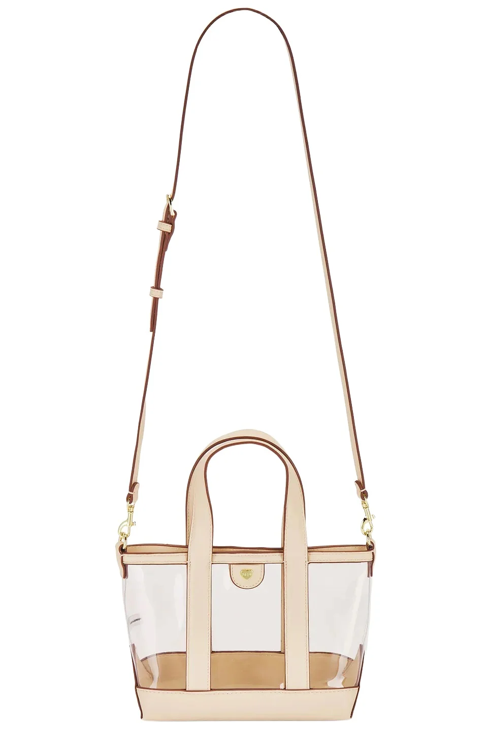 Clear Mini Tote Crossbody Bag Clear Mini Tote Crossbody Bag