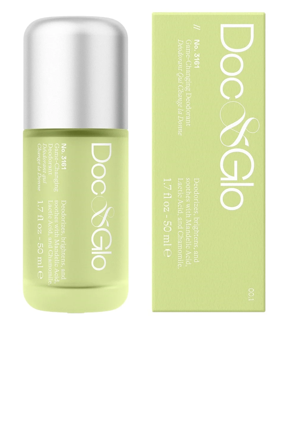 Doc & Glo No. 3161 Game Changing Deodorant